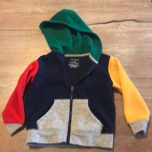 Multicolored okie dokie 24 month hoodie